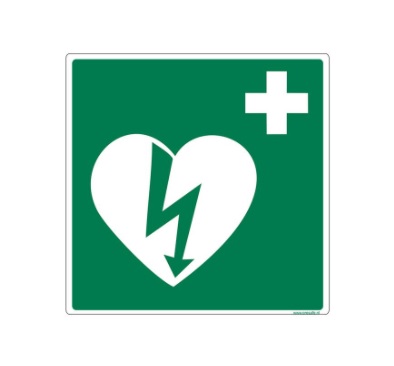 AED pictogram sticker vinyl € 2.59
