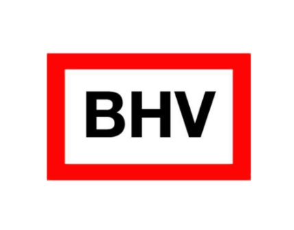 BHV pictogram sticker € 2.99