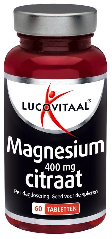 Lucovitaal magnesium 400mg 60st € 16.20