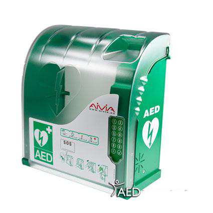 Aivia 210 AED buiten kast met alarm, verwarming en PIN € 882.09