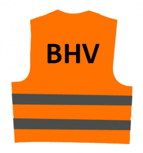 Veiligheidsvest BHV (oranje) € 9.21