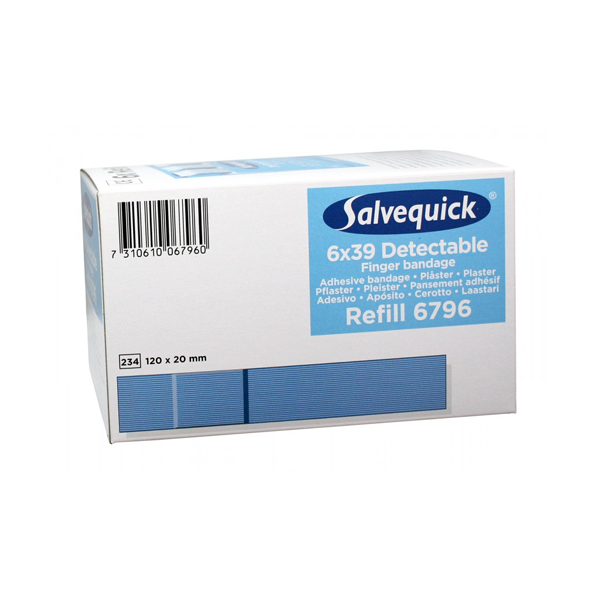 Salvequick 6pack - 6796 navulling 30 blauwe 120 x 20 € 56.29